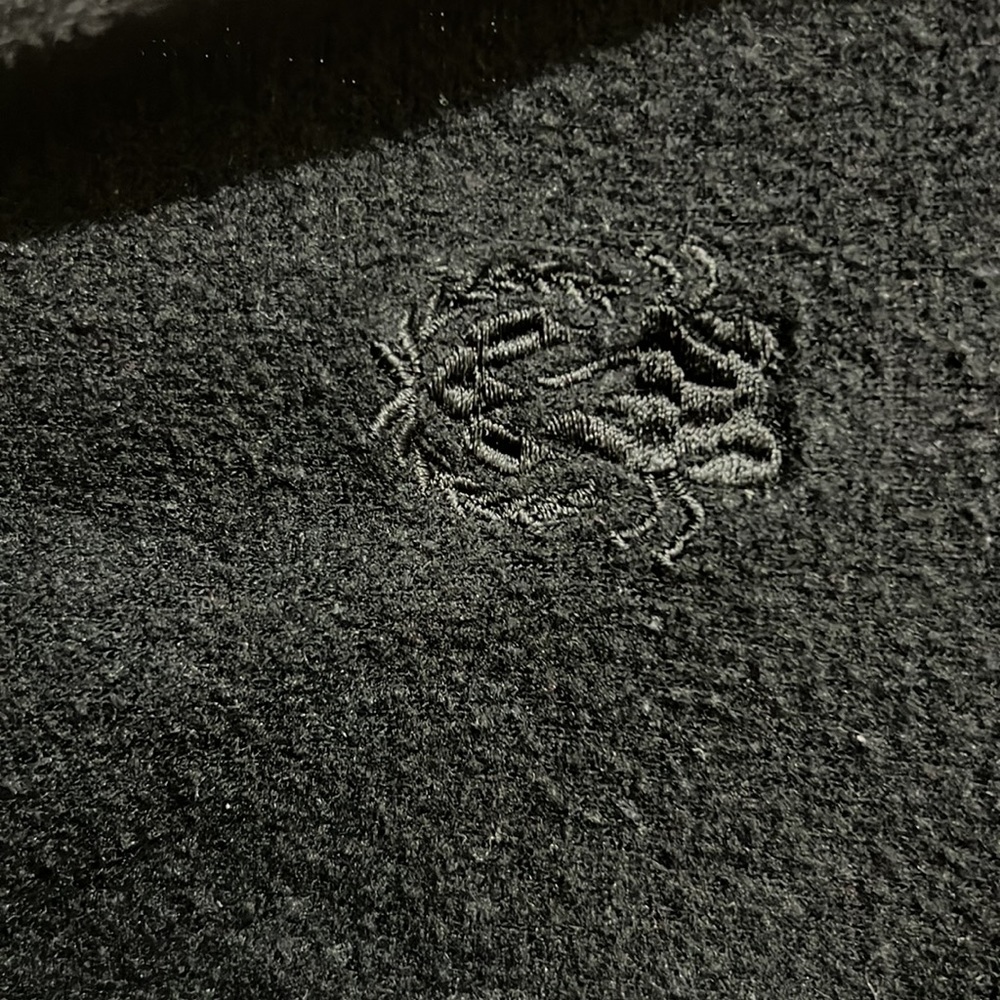 Wildfox Solid Black Basic Tracksuit Full Zip Hood… - image 3